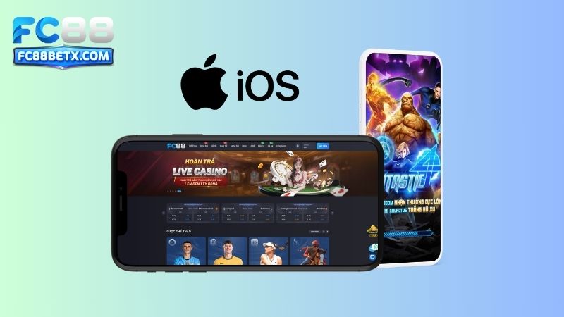 4 bước tải ứng dụng Fc88 về điện thoại chạy hệ điều hành iOS